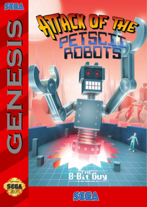 Attack Of The PETSCII Robots box art