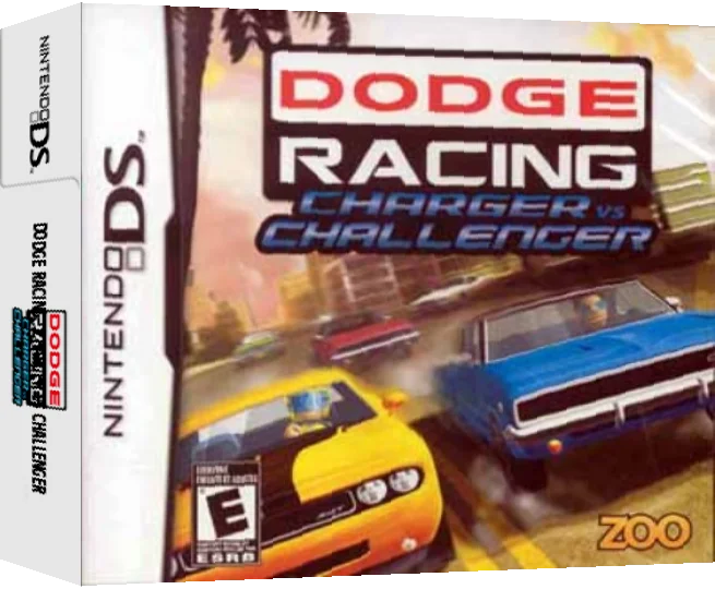 Dodge Racing - Charger vs Challenger — box-3D (US)