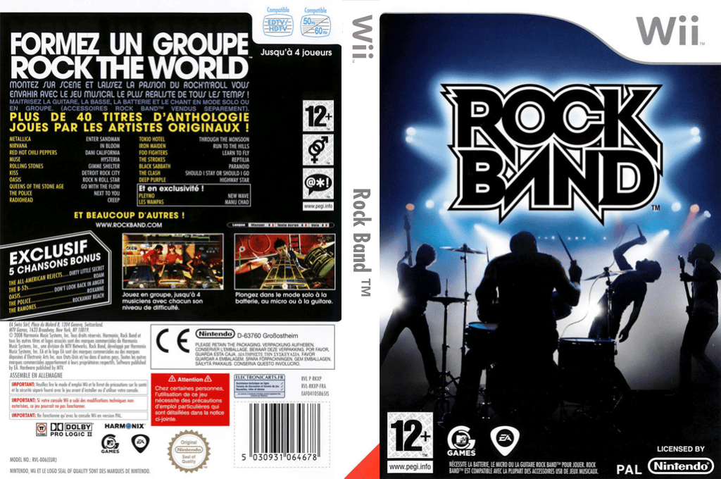 Rock Band — box-texture (FR)
