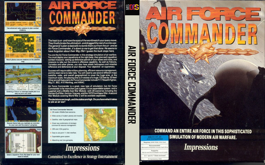 Air Force Commander — box-texture (US)
