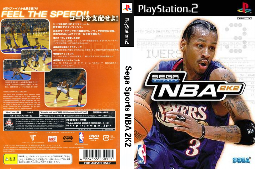 NBA 2K2 — box-texture (JP)