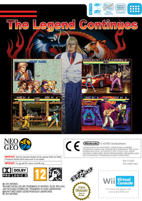 Art Of Fighting 2 — box-2D-back (EU)