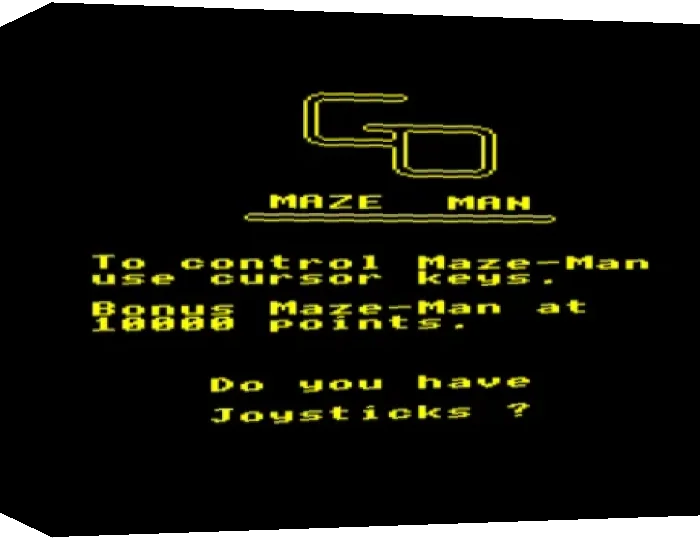 Maze Man — box-3D (WOR)