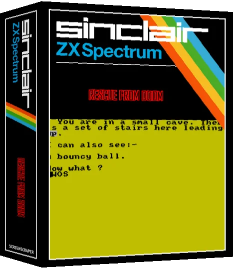 Rescue from Doom — box-3D (SS)