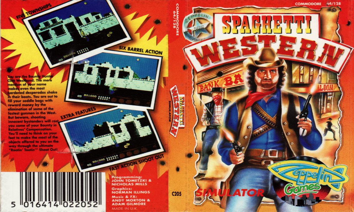 Spaghetti Western Simulator — box-texture (EU)
