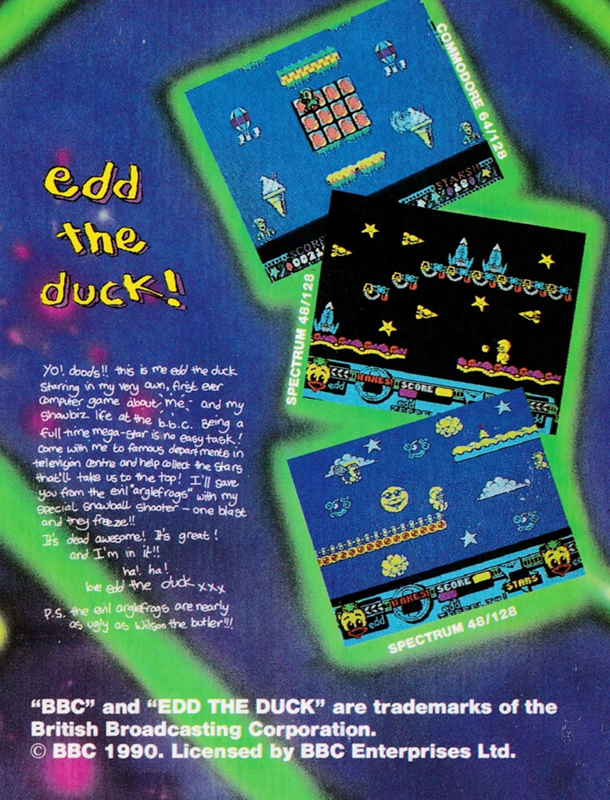 Edd The Duck! — box-2D-back (EU)