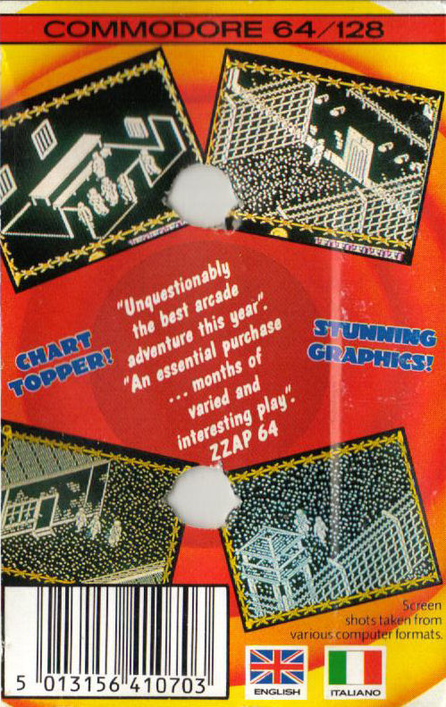 Great Escape, The — box-2D-back (EU)