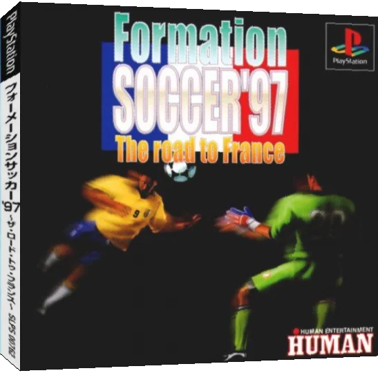 Formation Soccer '97 - The Road to France — box-3D (JP)