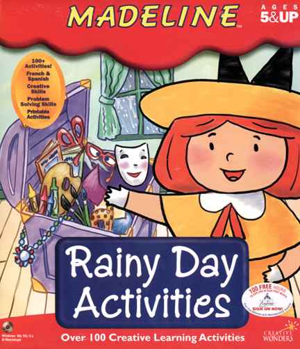 Madeline's Rainy Day Activities box art
