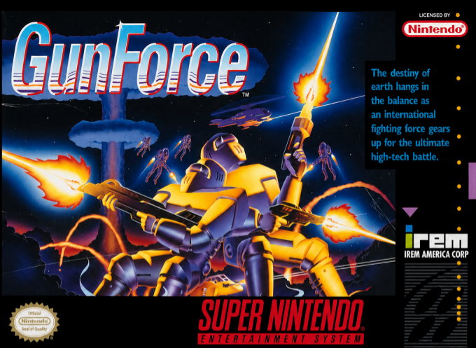 GunForce box art