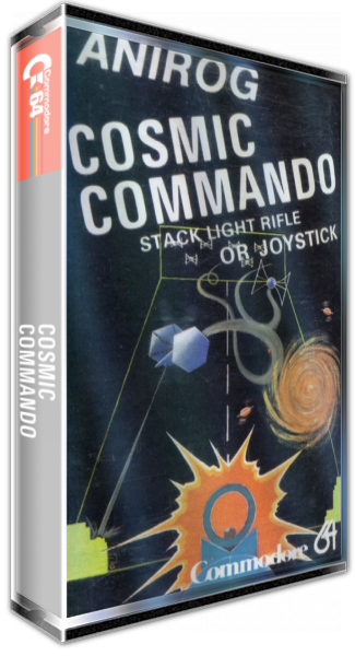 Cosmic Commando — box-3D (EU)