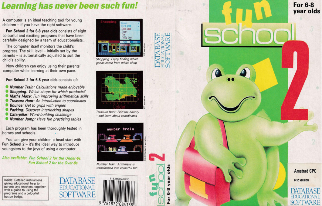 Fun School 2 - For 6 To 8's — box-texture (EU)