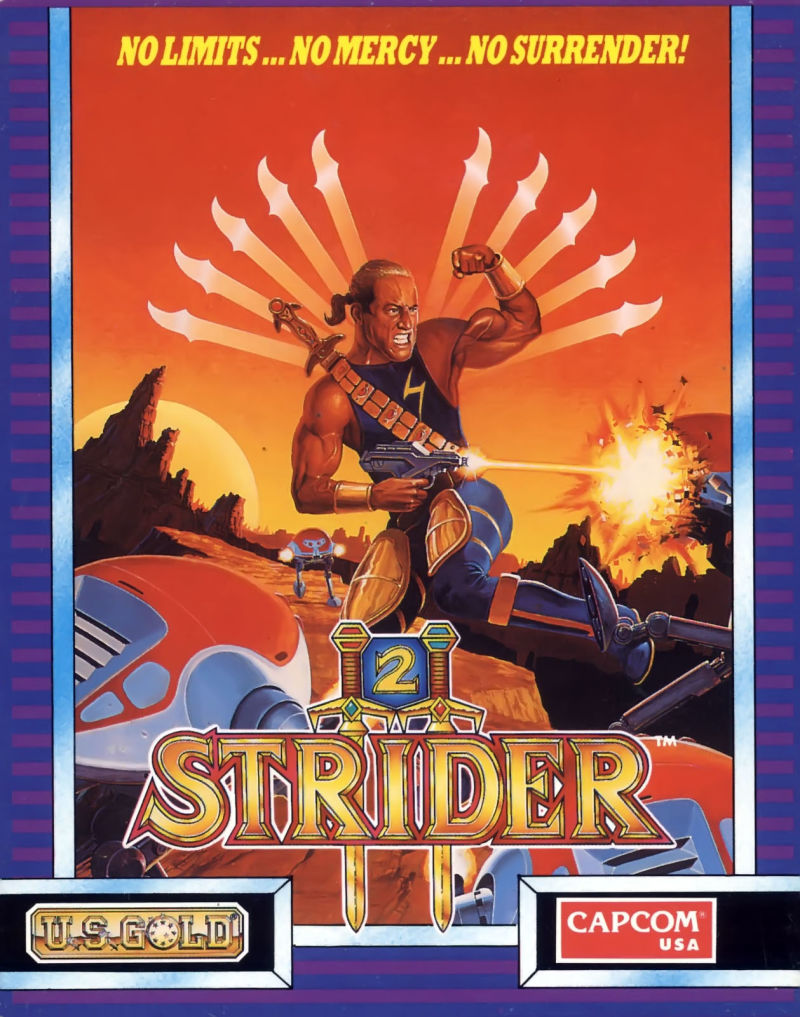 Strider 2 box art