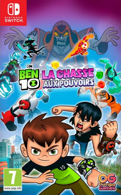 Ben 10 - Power Trip! — box-2D (FR)
