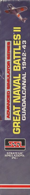 Great Naval Battles Vol 2 - Guadalcanal 1942-43 — box-2D-side (US)
