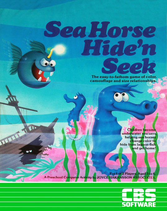 Sea Horse Hide'n Seek box art
