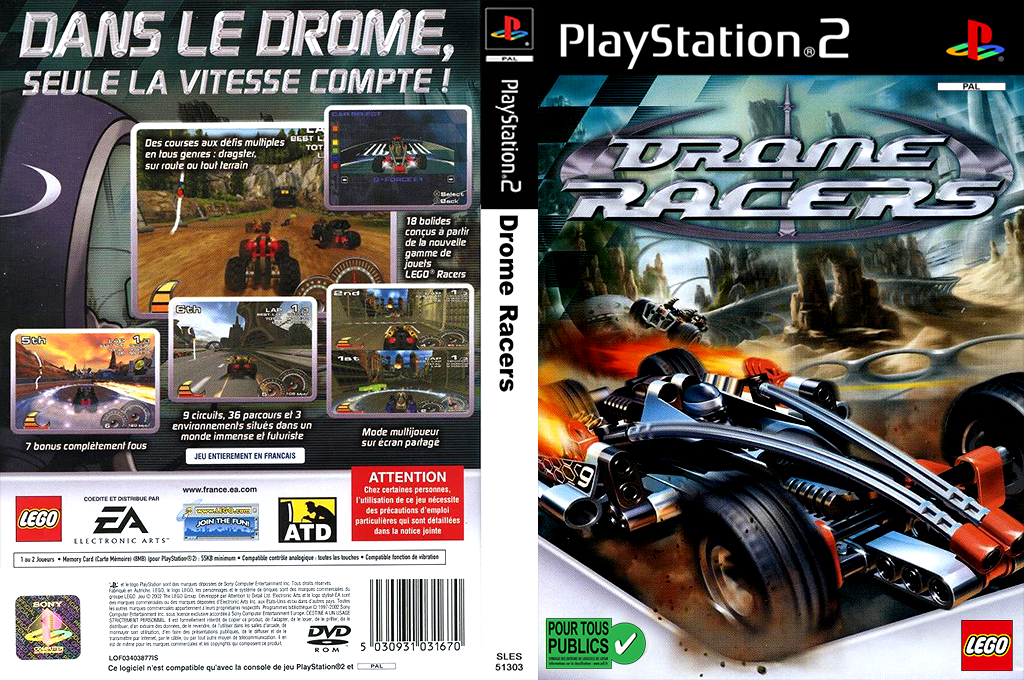Drome Racers — box-texture (FR)