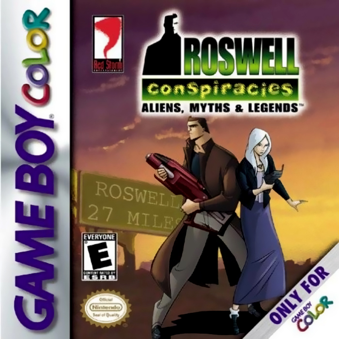 Roswell Conspiracies - Aliens, Myths & Legends box art
