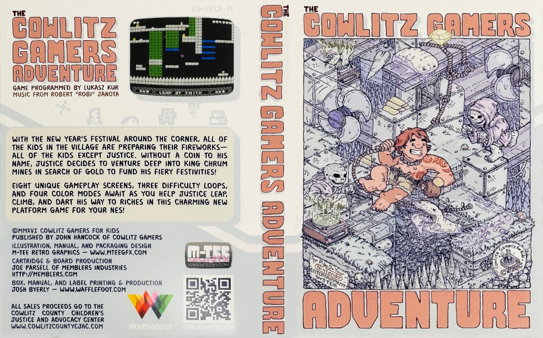 Cowlitz Gamers Adventure, The — box-texture (WOR)