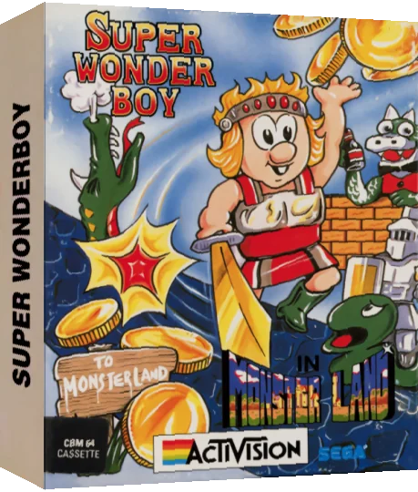 Wonder Boy in Monster Land — box-3D (EU)