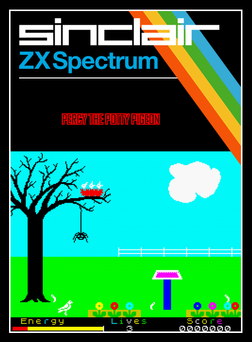 Percy the Potty Pigeon — box-2D (SS)