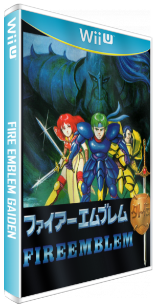 Fire Emblem Gaiden — box-3D (JP)