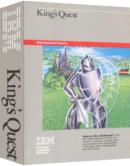 King's Quest — box-3D (US)