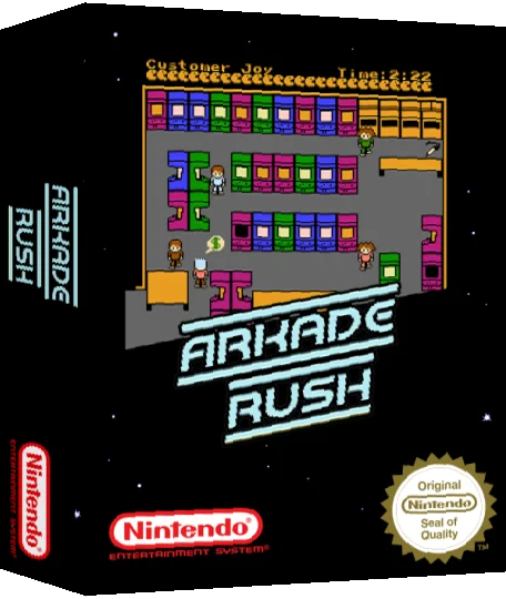 Arkade Rush — box-3D (SS)