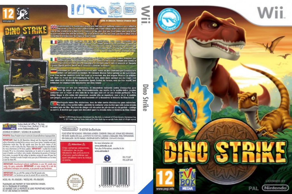 Dino Strike — box-texture (EU)
