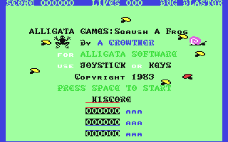 Bug Blaster — sstitle (WOR)