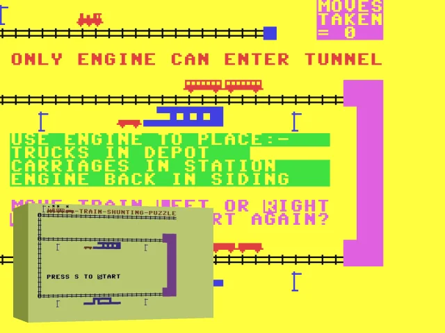 Train Shunting Puzzle — mixrbv2 (WOR)