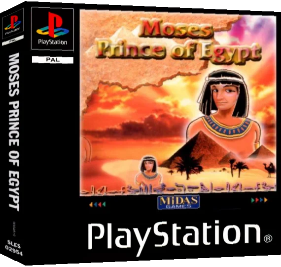 Moses - Prince Of Egypt — box-3D (EU)