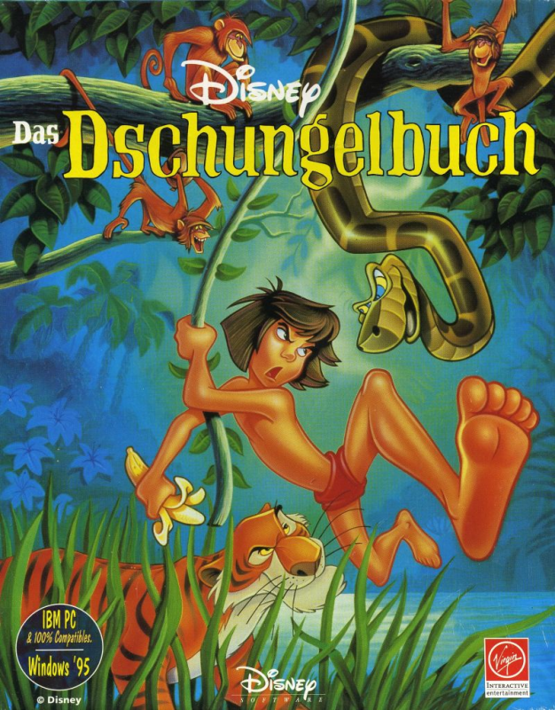 Disney's The Jungle Book — box-2D (DE)