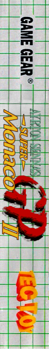 Ayrton Senna's Super Monaco GP II — box-2D-side (BR)