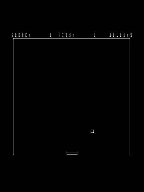 Vectrex Pong — ss (WOR)
