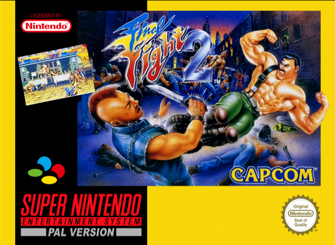 Final Fight 2 — box-2D (EU)