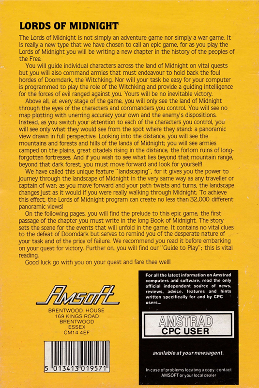 Lords Of Midnight — box-2D-back (EU)