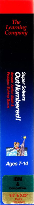 Super Solvers - OutNumbered! — box-2D-side (US)