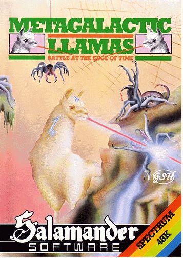Meta-Galactic Llamas Battle at the Edge of Time box art