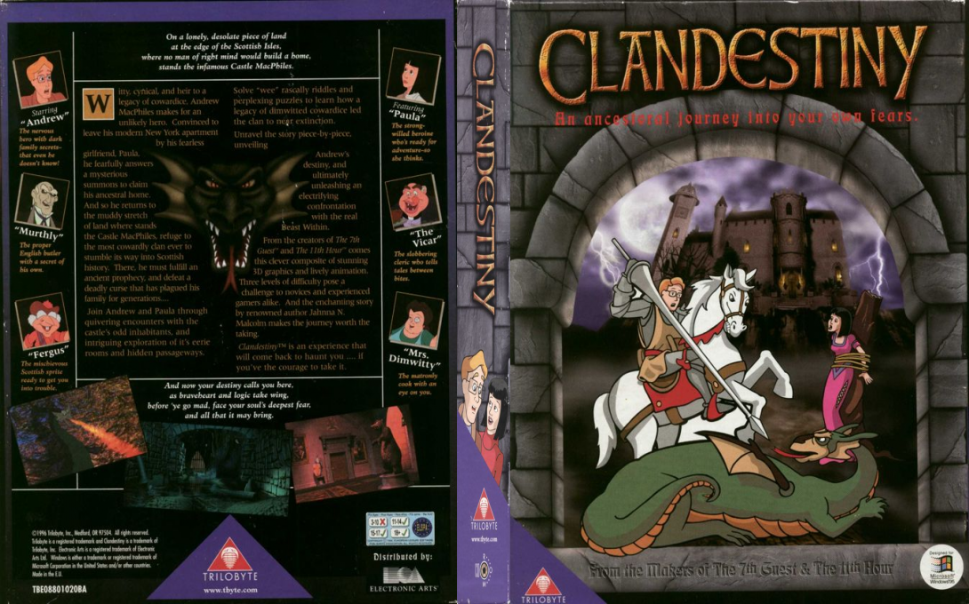 Clandestiny — box-texture (EU)