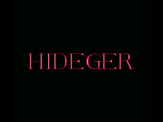 Hideger — sstitle (JP)