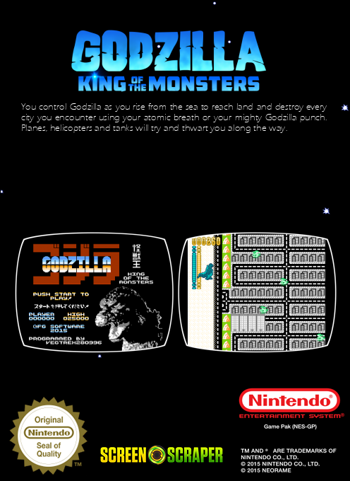 Godzilla - King of the Monsters — box-2D-back (SS)