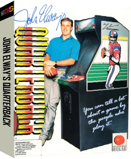 John Elway's Quarterback — box-3D (US)