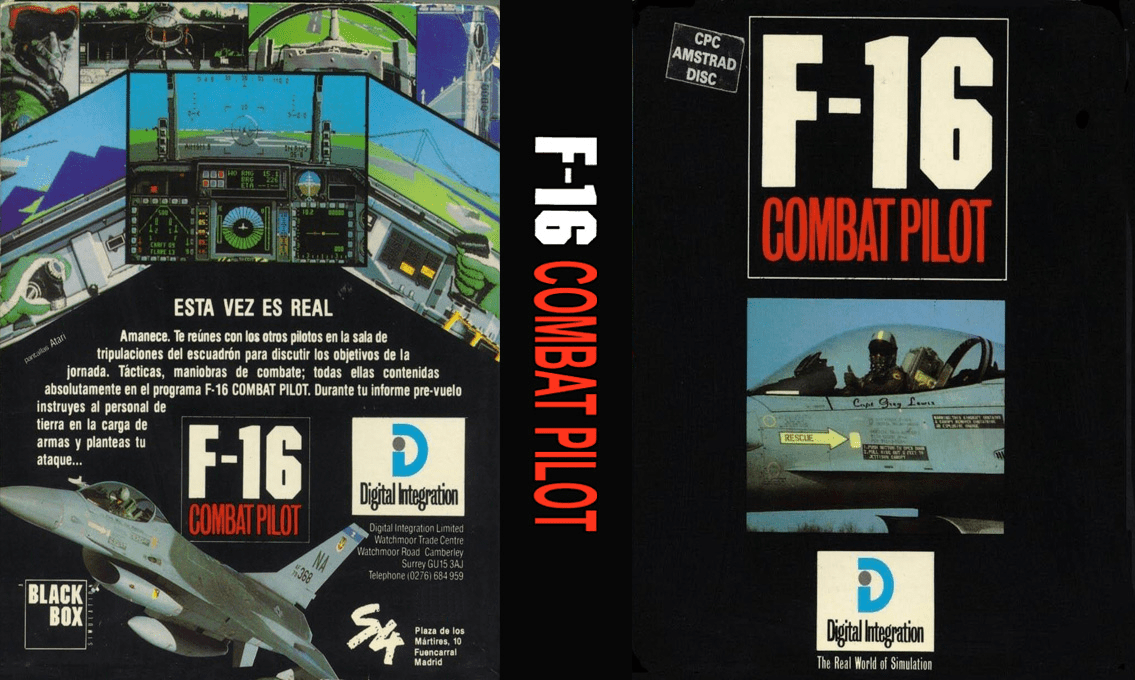 F-16 Combat Pilot — box-texture (SP)