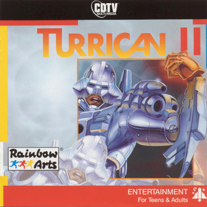 Turrican 2 box art