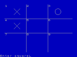 Begin - Noughts and Crosses — ss (WOR)