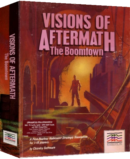 Visions Of Aftermath - The Boomtown — box-3D (US)