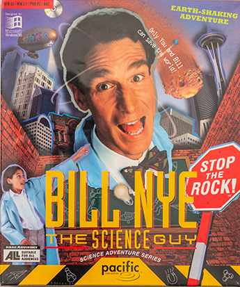 Bill Nye The Science Guy: Stop the Rock! box art
