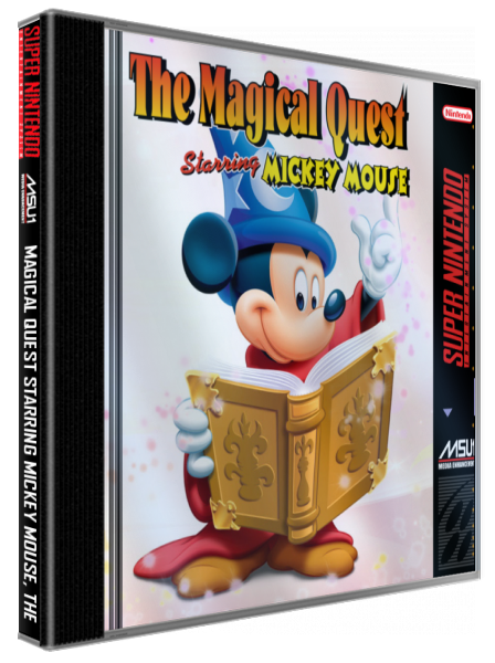 The Magical Quest Starring Mickey Mouse — box-3D (US)
