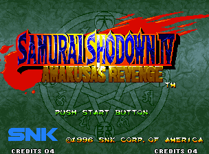 Samurai Shodown 4 - Amakusa's Revenge — sstitle (WOR)